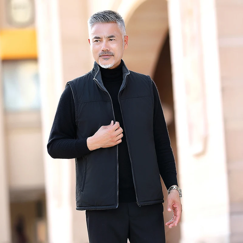 New Dad Outfit Middle-aged Men Plus Velvet Vest Middle-aged And Elderly Vest Men's Vest Thick Cotton Warm lightweight durabl
New Dad Outfit Middle-aged Men Plus Velvet Vest Middle-aged And Elderly Vest Men's Vest Thick Cotton Warm lightweight durabl