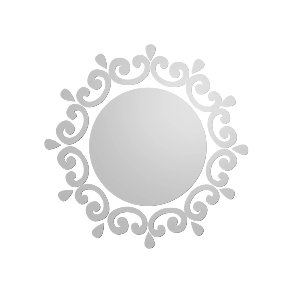 1pc 3D Sticker Living Room Bedroom Acrylic Mirrored Sticker Decals Wall Decal Home Office Lace Edge Mirror Sticker Decoration
1pc 3D Sticker Living Room Bedroom Acrylic Mirrored Sticker Decals Wall Decal Home Office Lace Edge Mirror Sticker Decoration