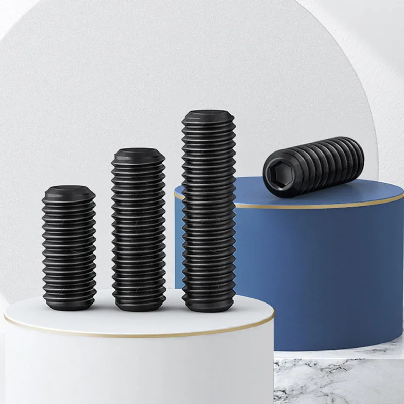 10Pc M3 M4 M5 Black Setting Screws Hex Socket Full Thread Screw 304 Stainless Steel None Head Screw Rod Furniture Bolt 3~12mm
10Pc M3 M4 M5 Black Setting Screws Hex Socket Full Thread Screw 304 Stainless Steel None Head Screw Rod Furniture Bolt 3~12mm