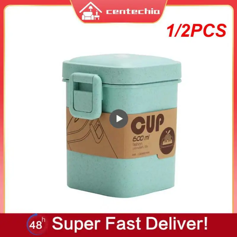 1/2PCS Water Cup Durable 3 Colors Wheat Soup Cup Insect-proof High Quality Material Sealing Cup Home Supplies
1/2PCS Water Cup Durable 3 Colors Wheat Soup Cup Insect-proof High Quality Material Sealing Cup Home Supplies