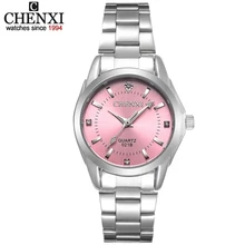 6 Colors CHENXI Brand Watch Luxury Womens Casual Watches Waterproof Watch Women Fashion Dress Rhinestone WristWatch CX021B