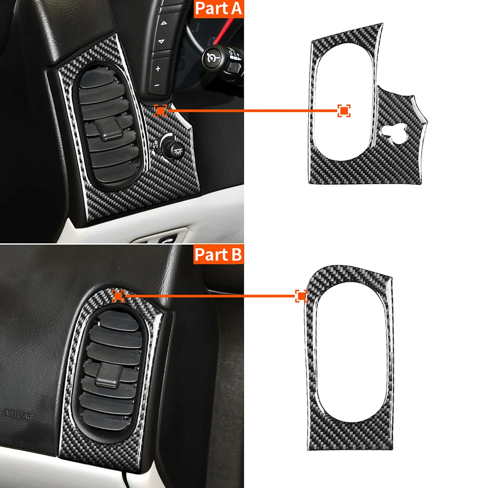 For Corvette C6 2005-07 Carbon Fiber Side Air Vent Outlet Interior Trim Sticker Car Accessories High-quality Interior Trim
For Corvette C6 2005-07 Carbon Fiber Side Air Vent Outlet Interior Trim Sticker Car Accessories High-quality Interior Trim