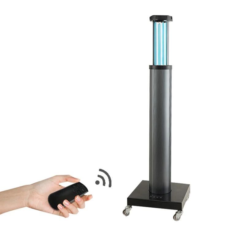 120W High Efficient 99.9% Bacteria Killer Disinfection uv sterilizer light Trolley Auto Lift ultraviolet UV room sterilizer
120W High Efficient 99.9% Bacteria Killer Disinfection uv sterilizer light Trolley Auto Lift ultraviolet UV room sterilizer