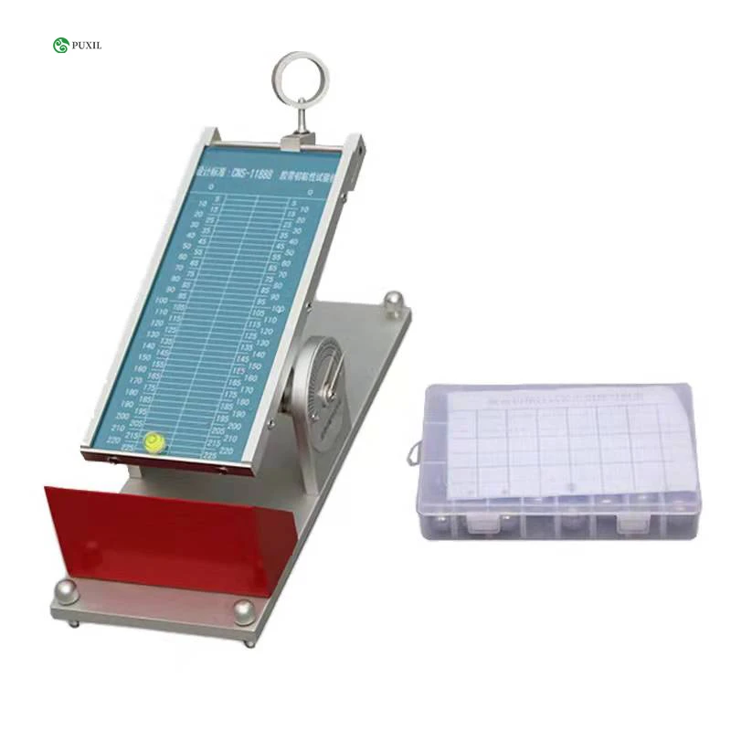 New Adhesive tape initial viscosity tester QY-1004 initial adhesion testing machine oblique rolling ball test
New Adhesive tape initial viscosity tester QY-1004 initial adhesion testing machine oblique rolling ball test