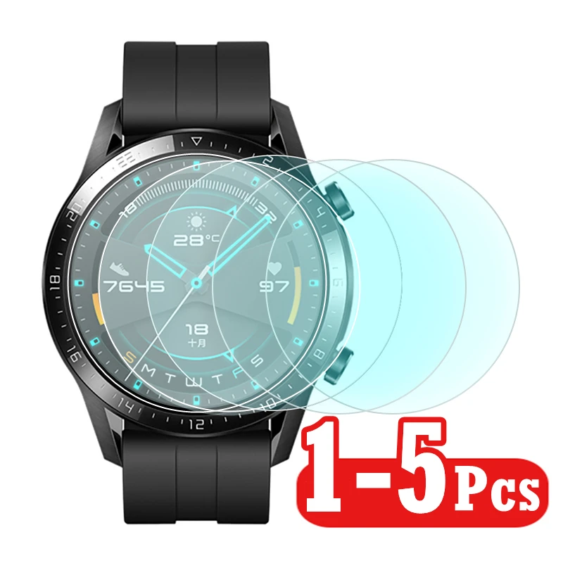 Закаленное стекло для Huawei Watch GT 2 46 мм, защитное стекло против царапин для Huawei Watch GT2, Защитная пленка для экрана умных часов
