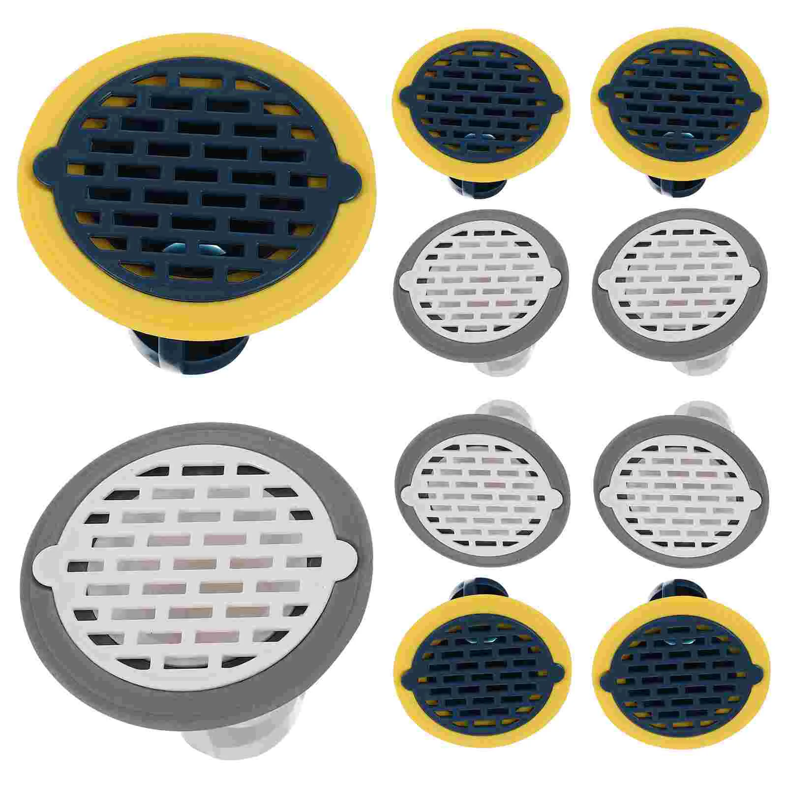 6pcs Floor Strainer Floor Drain Deodorizer Hair Stopper Sink Anti-clogging Filter Sewer Seal Ring for Bathroom
6pcs Floor Strainer Floor Drain Deodorizer Hair Stopper Sink Anti-clogging Filter Sewer Seal Ring for Bathroom