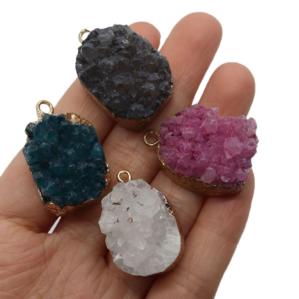 Exquisite Natural Stone Oval Crystal Bud Pendant 15-33mm Charm Jewelry Fashion Jewelry Making DIY Necklace Earrings Accessories
Exquisite Natural Stone Oval Crystal Bud Pendant 15-33mm Charm Jewelry Fashion Jewelry Making DIY Necklace Earrings Accessories