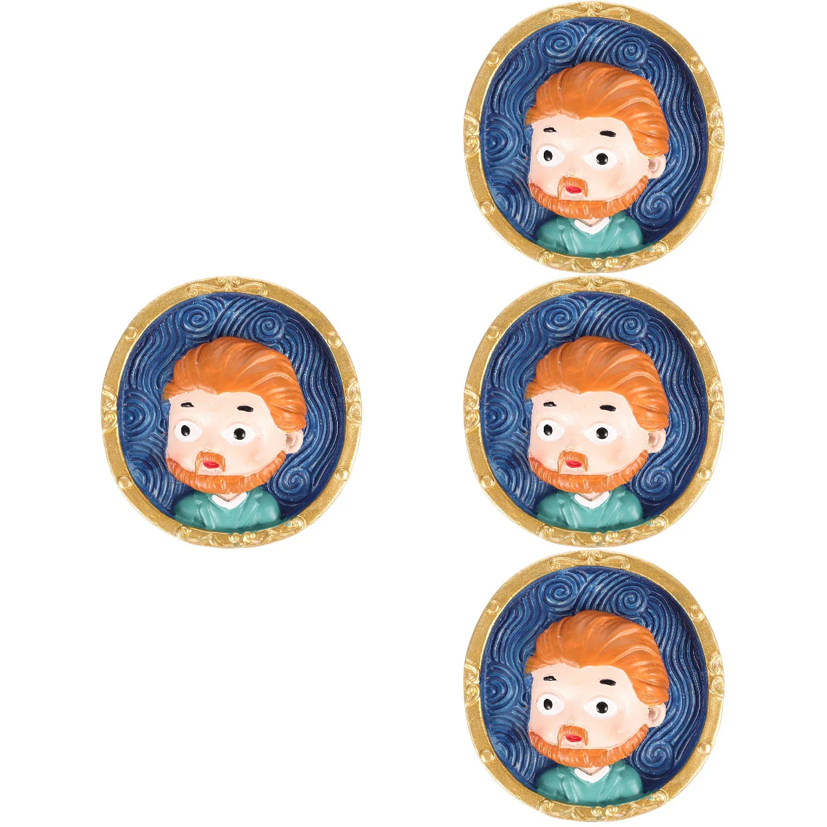 4pcs Magnet Sticker Figure Design Magnet Decal Home Refrigerator Sticker Refrigerator Decor
4pcs Magnet Sticker Figure Design Magnet Decal Home Refrigerator Sticker Refrigerator Decor