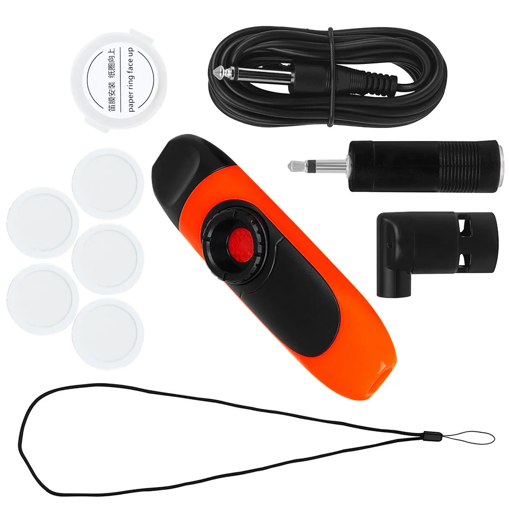 1 Set Kazoo Professional Performance Electric Kazoo Instrument with Connecting Wire
1 Set Kazoo Professional Performance Electric Kazoo Instrument with Connecting Wire