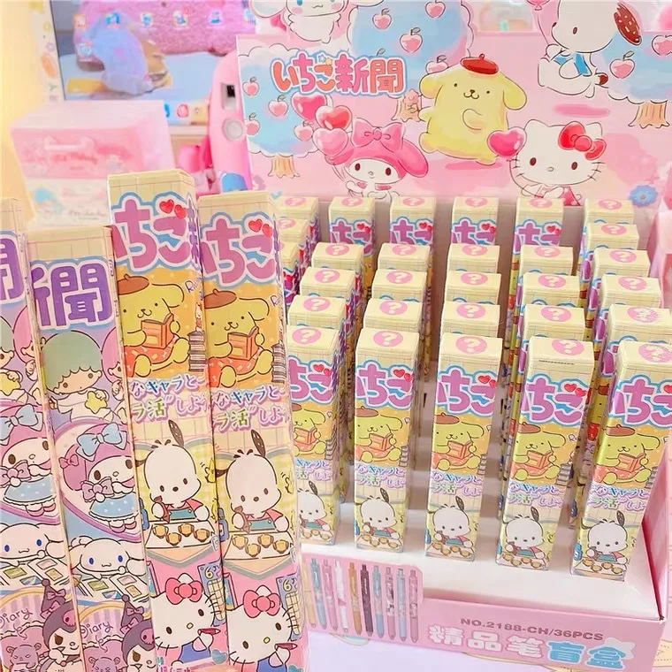 36 шт./полная коробка кавайная Sanrioed аниме мультяшная серия HelloKitty Pachacco пудинг собака Новая креативная милая девушка сердце глухая коробка pen
36 шт./полная коробка кавайная Sanrioed аниме мультяшная серия HelloKitty Pachacco пудинг собака Новая креативная милая девушка сердце глухая коробка pen