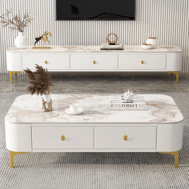 

Скандинавский простой кофейный столик, дизайнерский Органайзер, Декор, искусственный мраморный столик премиум-класса, низкая для салонной домашней мебели