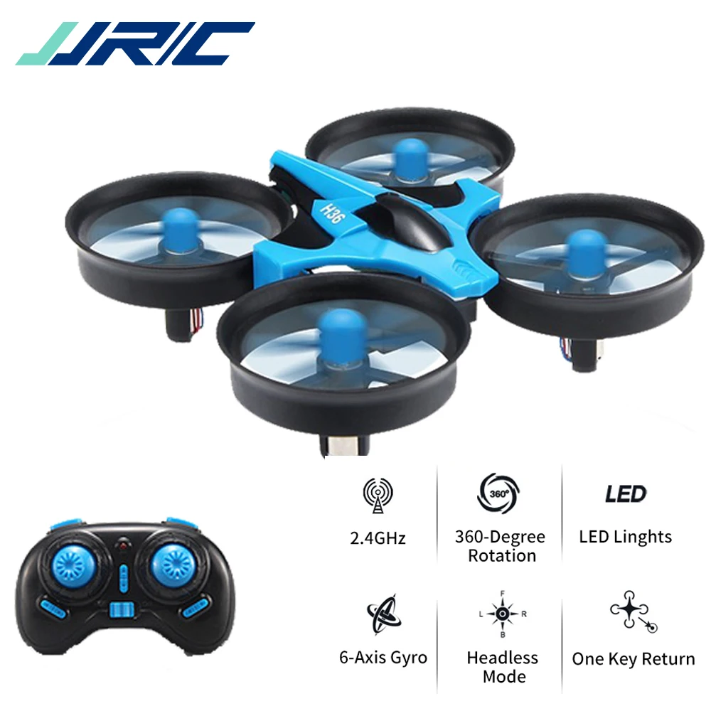 

Mini Drone JJRC H36 RC Micro Quadcopters 2.4G 6 Axis With Headless Mode One Key Return Helicopter Vs H8 Dron Best Toys