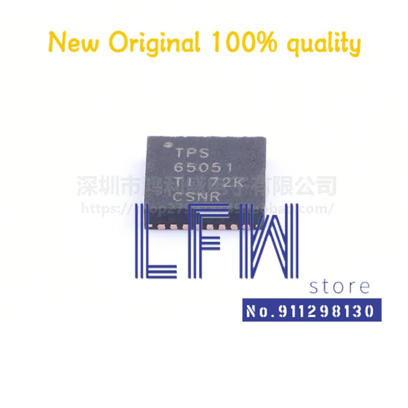 5pcs/lot TPS65051RSMR TPS65051RSMT TPS65051 65051 VQFN32 Chipset 100% New&Original In Stock
5pcs/lot TPS65051RSMR TPS65051RSMT TPS65051 65051 VQFN32 Chipset 100% New&Original In Stock
