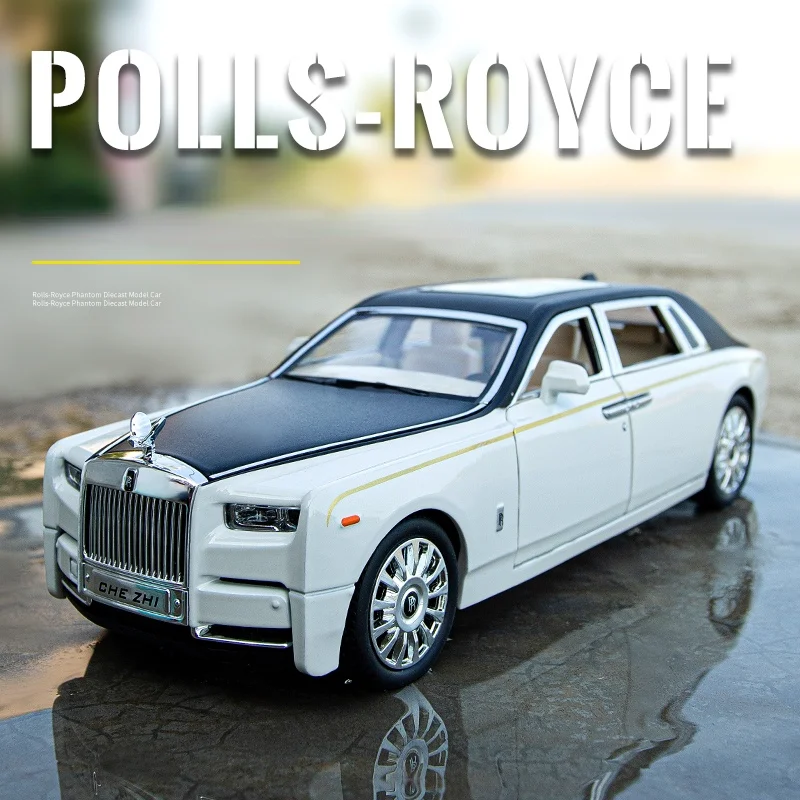 1:24 Rolls Royce Phantom Alloy Car Model Sound and Light Pull Back Diecasts & Toy Vehicles Children Boys Toys Car Birthday Gift
1:24 Rolls Royce Phantom Alloy Car Model Sound and Light Pull Back Diecasts & Toy Vehicles Children Boys Toys Car Birthday Gift