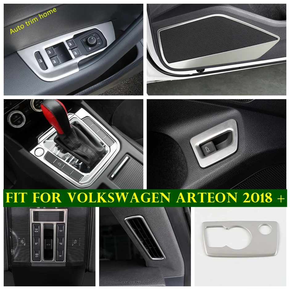 Door Speaker Lift Button Air Lights Gear Control Panel Cover Trim For Volkswagen Arteon 2018 - 2021 Silver Accessories Interior
Door Speaker Lift Button Air Lights Gear Control Panel Cover Trim For Volkswagen Arteon 2018 - 2021 Silver Accessories Interior