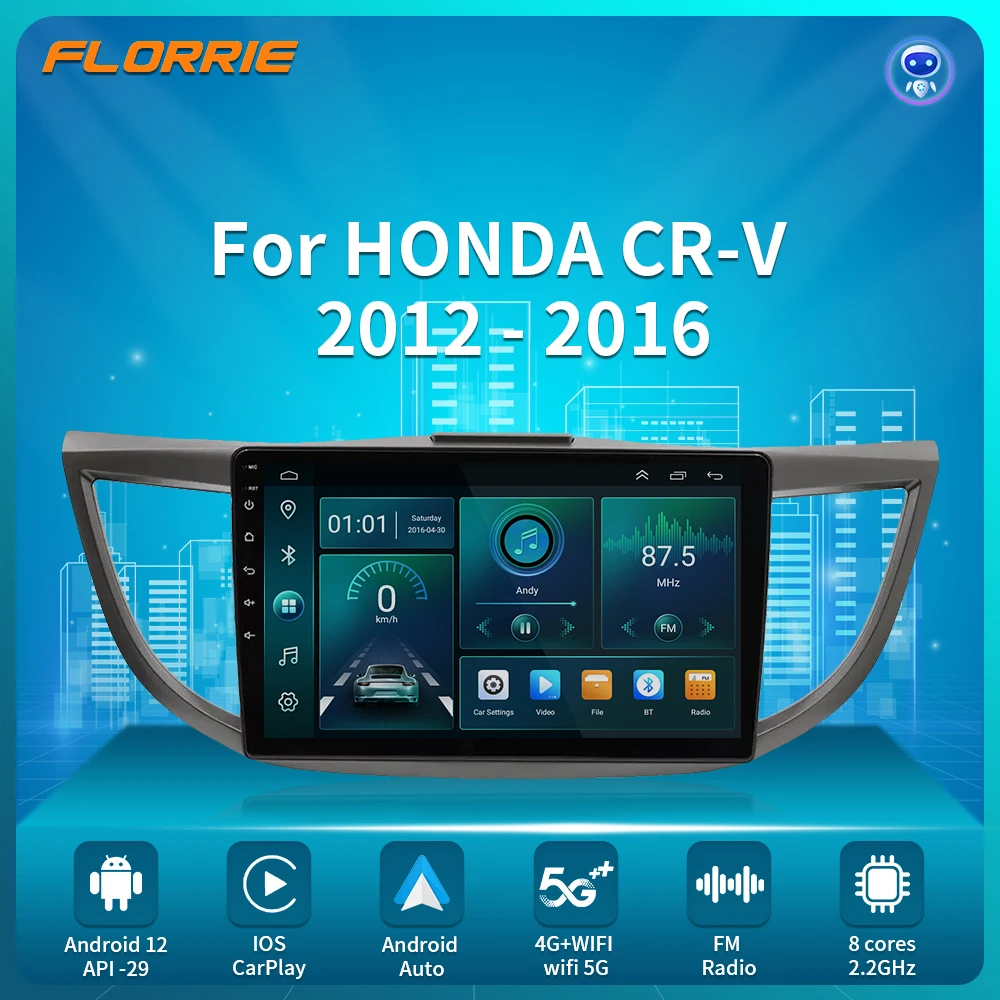 2DIN Android Car Radio Stereo for Honda CRV 2012 2013 2015 -2018 CR-V Car Multimedia Video Audio Autoradio GPS Player Receiver
2DIN Android Car Radio Stereo for Honda CRV 2012 2013 2015 -2018 CR-V Car Multimedia Video Audio Autoradio GPS Player Receiver