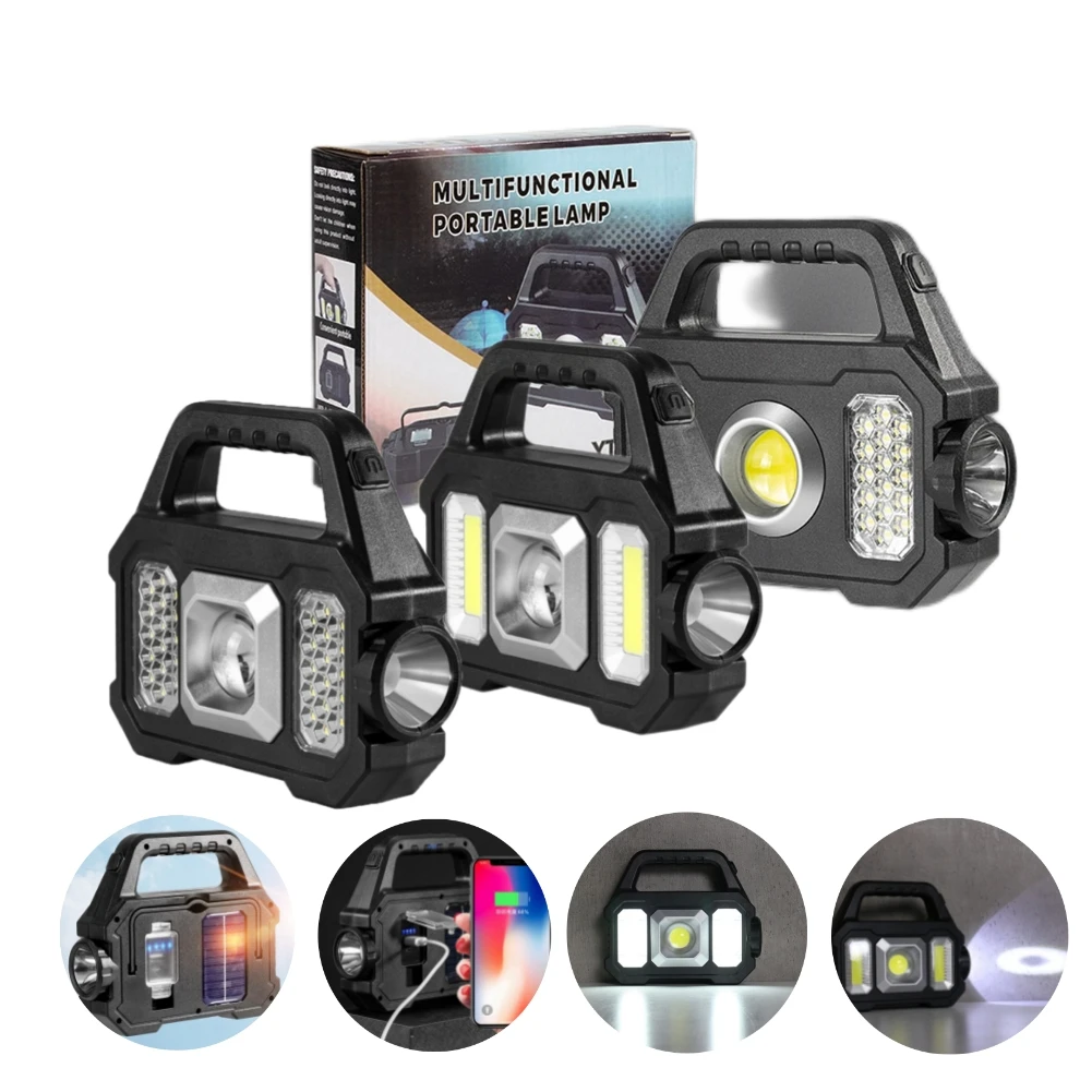 Rechargeable Flashlight Waterproof 6 Gear Torch Light Portable Powerful Lantern Solar lamp USB Charging for Camping outdoor
Rechargeable Flashlight Waterproof 6 Gear Torch Light Portable Powerful Lantern Solar lamp USB Charging for Camping outdoor