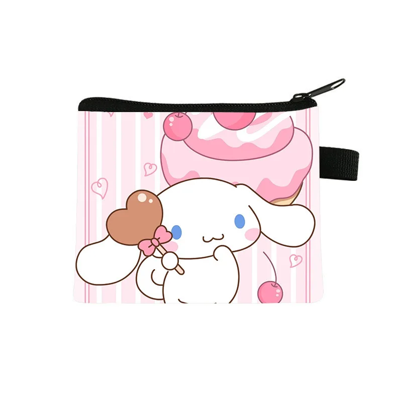 Sanrioed Cinnamoroll Hello Kitty Kawaii Wallet Student Anime Headphone Bag Purse Girl Heart Cute Cartoon Mini Zipper Wallet
Sanrioed Cinnamoroll Hello Kitty Kawaii Wallet Student Anime Headphone Bag Purse Girl Heart Cute Cartoon Mini Zipper Wallet