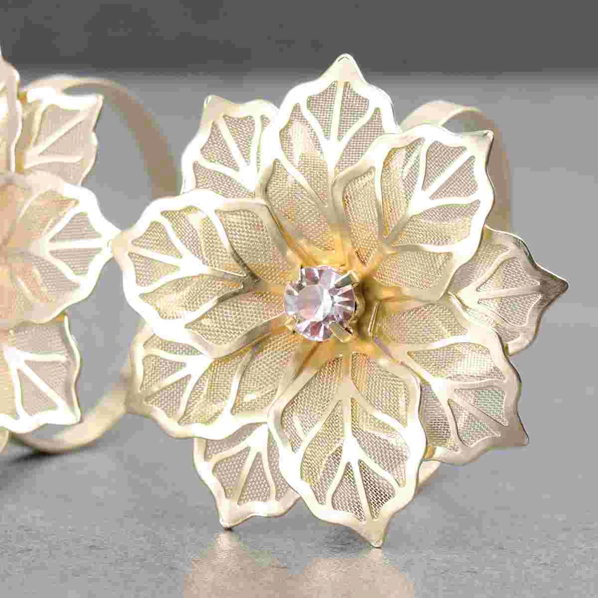 6pcs Napkin Ring Beautiful Flower-shaped Exquisite Dedicate Serviette Ring for Hotel 
6pcs Napkin Ring Beautiful Flower-shaped Exquisite Dedicate Serviette Ring for Hotel