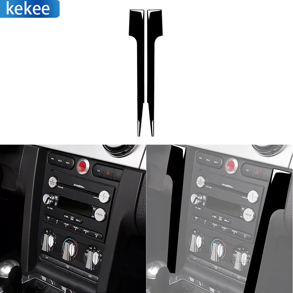 For Ford Mustang 2005-2009 3 Pcs Piano Black Car Dashboard Control Panel Set Side Strip Interior Decoration Accessories Stickers
For Ford Mustang 2005-2009 3 Pcs Piano Black Car Dashboard Control Panel Set Side Strip Interior Decoration Accessories Stickers