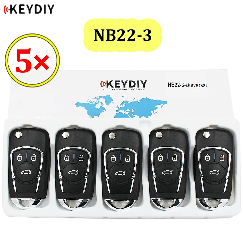 5pcs/lot KEYDIY 3 Button Multi-functional Remote Control NB22-3 NB22 NB Series for KD900 URG200 KD-X2 all functions in one
5pcs/lot KEYDIY 3 Button Multi-functional Remote Control NB22-3 NB22 NB Series for KD900 URG200 KD-X2 all functions in one