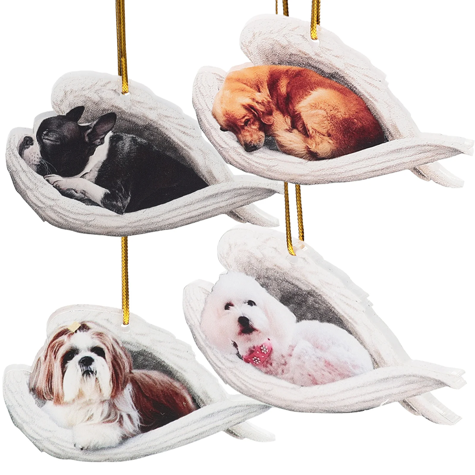 4pcs Colorfast Adorable Lifelike Backpack Decors Dog Lover's Pendant Decorative Pendants for Handcraft Diy Making Decor
4pcs Colorfast Adorable Lifelike Backpack Decors Dog Lover's Pendant Decorative Pendants for Handcraft Diy Making Decor