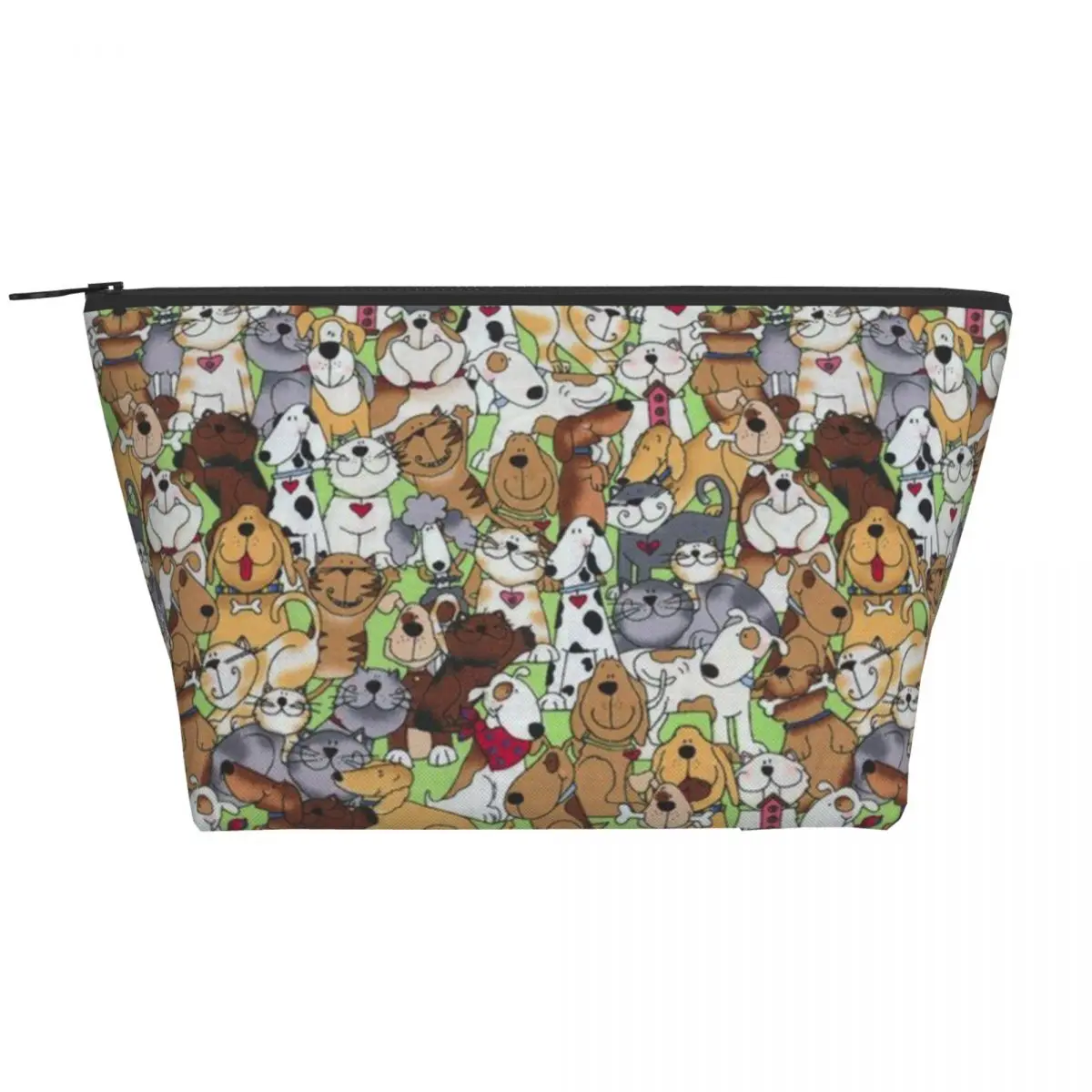 Трапециевидная портативная косметичка с четырьмя ногами для собак и кошек, сумка для ежедневного хранения косметики, косметичка для путешествий, сумка для туалетных принадлежностей
Трапециевидная портативная косметичка с четырьмя ногами для собак и кошек, сумка для ежедневного хранения косметики, косметичка для путешествий, сумка для туалетных принадлежностей