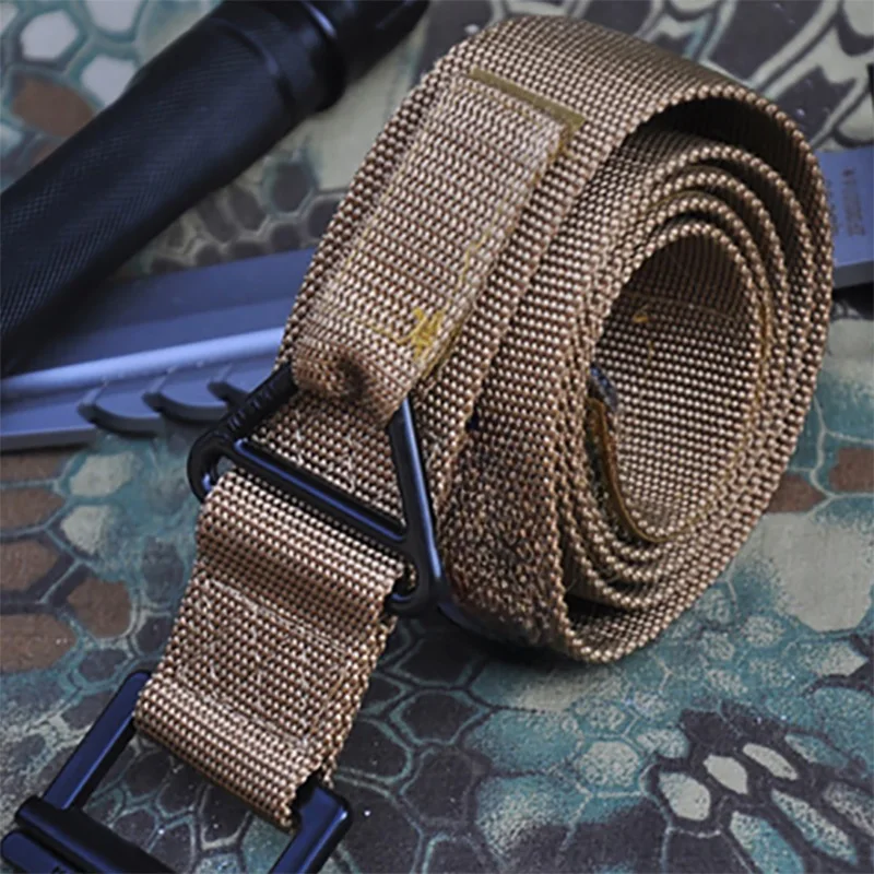 HAN WILD Men's Tactical Military Belts Heavy Duty Army Adjustable Nylon Belt Outdoor Police Metal Buckle Belt 120CM/Wide 4
HAN WILD Men's Tactical Military Belts Heavy Duty Army Adjustable Nylon Belt Outdoor Police Metal Buckle Belt 120CM/Wide 4