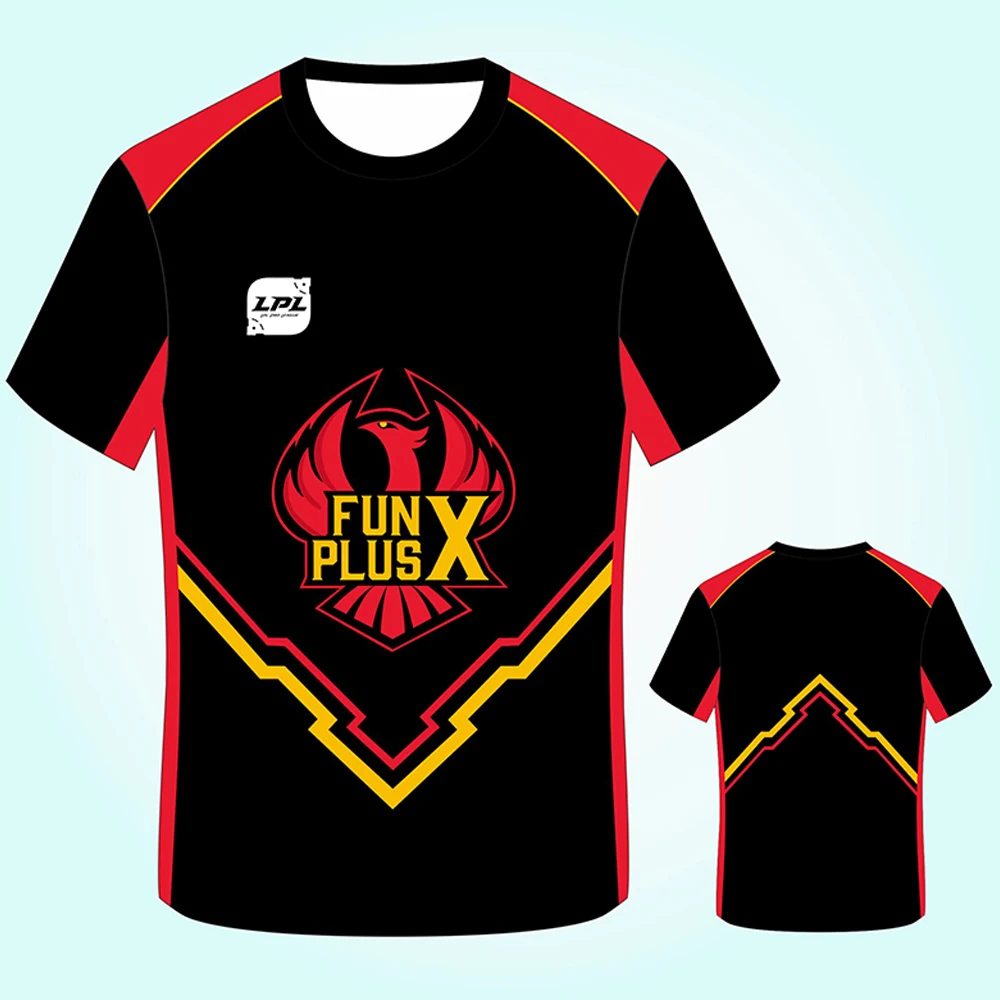 Custom ID Short Sleeve Crew Neck Tee High Quality LOL Fan Supporter Sports Comfortable Breathable Oversized 100-6XL Esports Appa
Custom ID Short Sleeve Crew Neck Tee High Quality LOL Fan Supporter Sports Comfortable Breathable Oversized 100-6XL Esports Appa