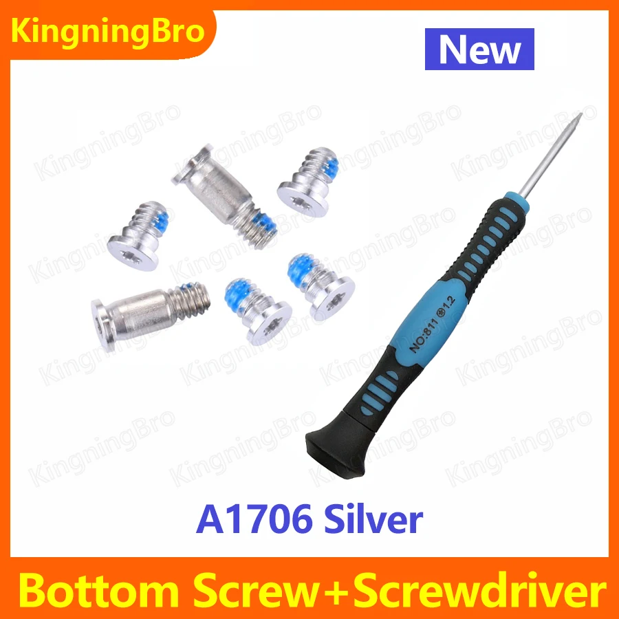 New A1706 Bottom Case Screw with Screwdriver For Macbook Pro 13" Touch Bar A1706 2016 2017 Silver
New A1706 Bottom Case Screw with Screwdriver For Macbook Pro 13" Touch Bar A1706 2016 2017 Silver