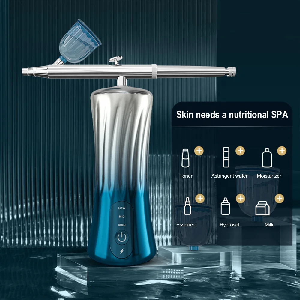 Home Oxygen Injection Handheld Spray Instrument Face High Pressure Oxygen Injection Hydrating Essence Into Beauty Instrument
Home Oxygen Injection Handheld Spray Instrument Face High Pressure Oxygen Injection Hydrating Essence Into Beauty Instrument