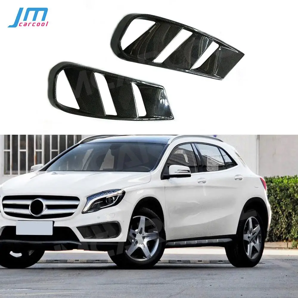 Carbon Fiber Front Bumper Air Vent Cover Fog lamp Mesh Grill Frame for Benz GLA Class X156 GLA 200 GLA260 GLA45 2014 - 2016 FRP
Carbon Fiber Front Bumper Air Vent Cover Fog lamp Mesh Grill Frame for Benz GLA Class X156 GLA 200 GLA260 GLA45 2014 - 2016 FRP