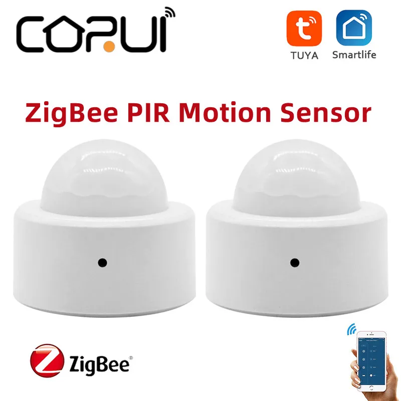 CORUI Zigbee3.0 Mini PIR Motion Sensor Tuya Wireless Human Body Sensor Smart Life App Remote Control Body Movement Sensor
CORUI Zigbee3.0 Mini PIR Motion Sensor Tuya Wireless Human Body Sensor Smart Life App Remote Control Body Movement Sensor