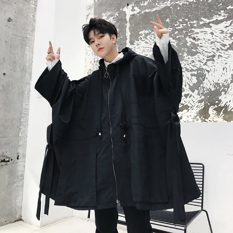 SuperAen Spring Clothes Women 2023 Solid Color Hooded Long Windbreaker Black Streetwear Oversize Jacket Trench Coat for Women
SuperAen Spring Clothes Women 2023 Solid Color Hooded Long Windbreaker Black Streetwear Oversize Jacket Trench Coat for Women