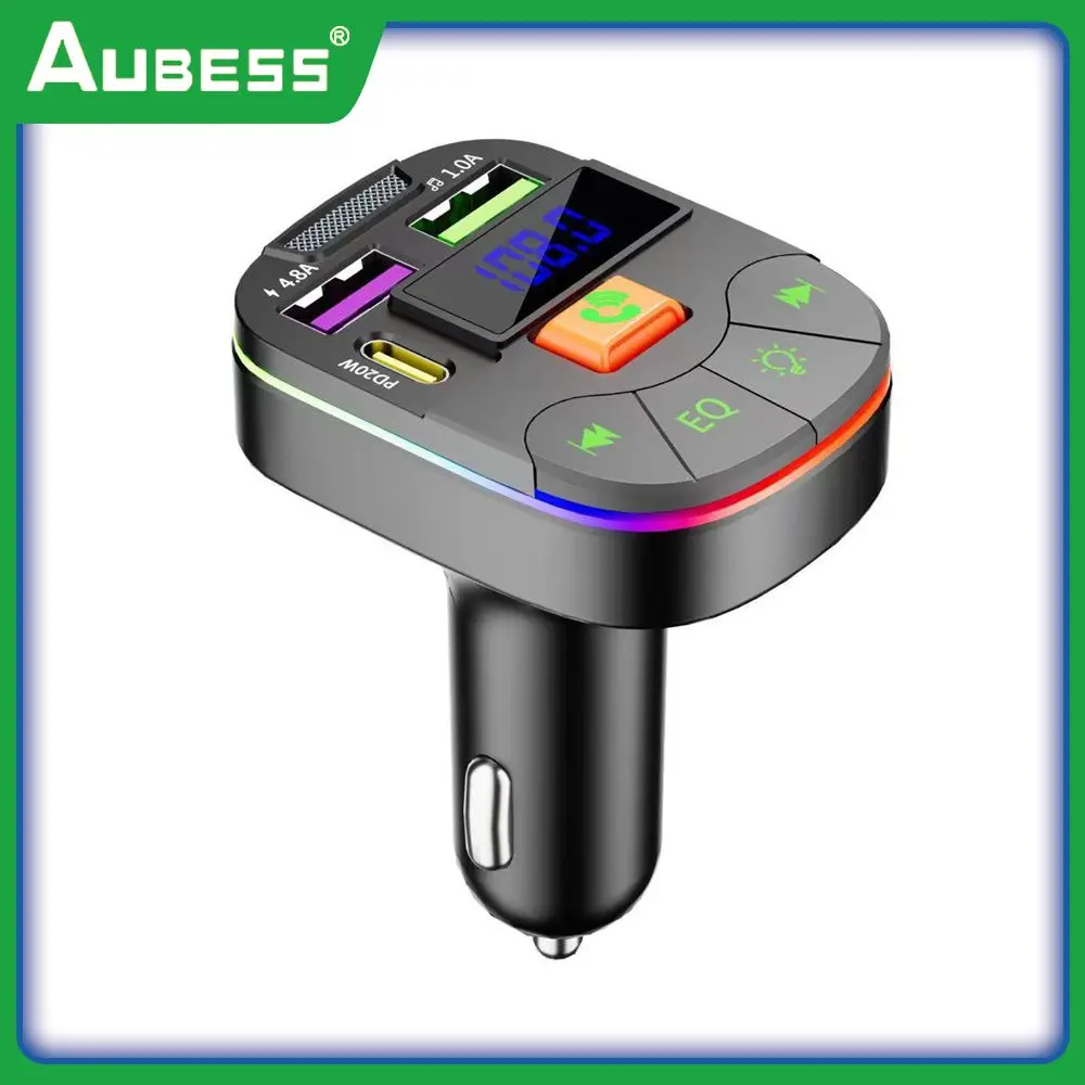 Seven Color Light Breathing Mode Audio Receivers High Definition Lossless Sound Quality. Car Fm Transmitter Usb Fast Charger
Seven Color Light Breathing Mode Audio Receivers High Definition Lossless Sound Quality. Car Fm Transmitter Usb Fast Charger