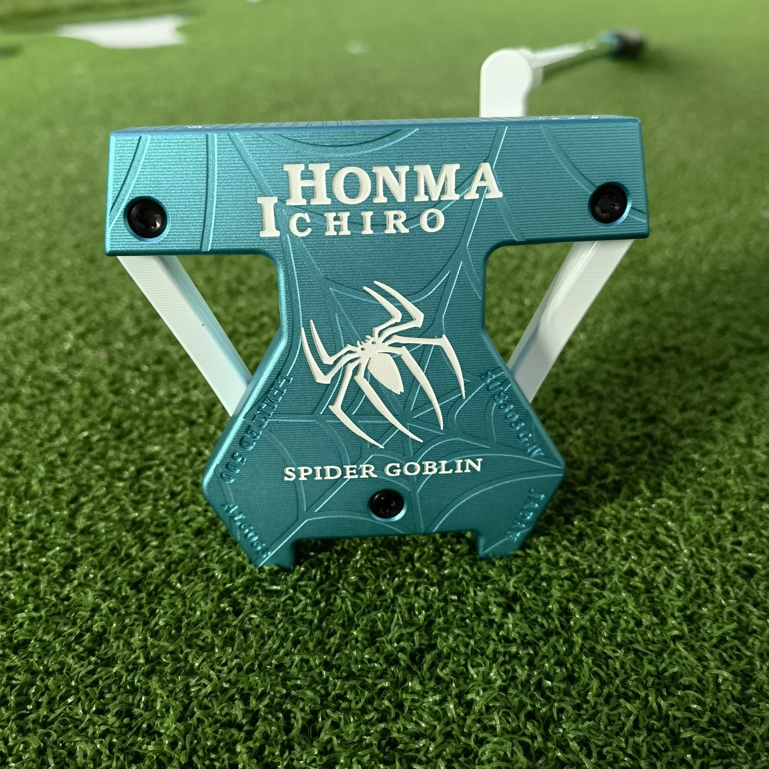 

ICHIRO HONMA OEM Golf Women's Putter G-IV Tiffany Blue Spider AL6063 Aviation Aluminum with Headcover free shipping