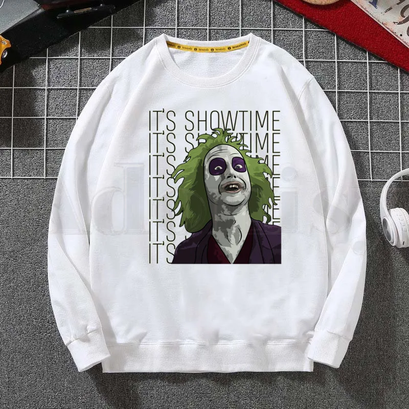 Толстовки от Beetlejuice, свитшот с принтом, трендовая Мужская одежда, мужские толстовки в стиле хип-хоп с круглым вырезом
Толстовки от Beetlejuice, свитшот с принтом, трендовая Мужская одежда, мужские толстовки в стиле хип-хоп с круглым вырезом