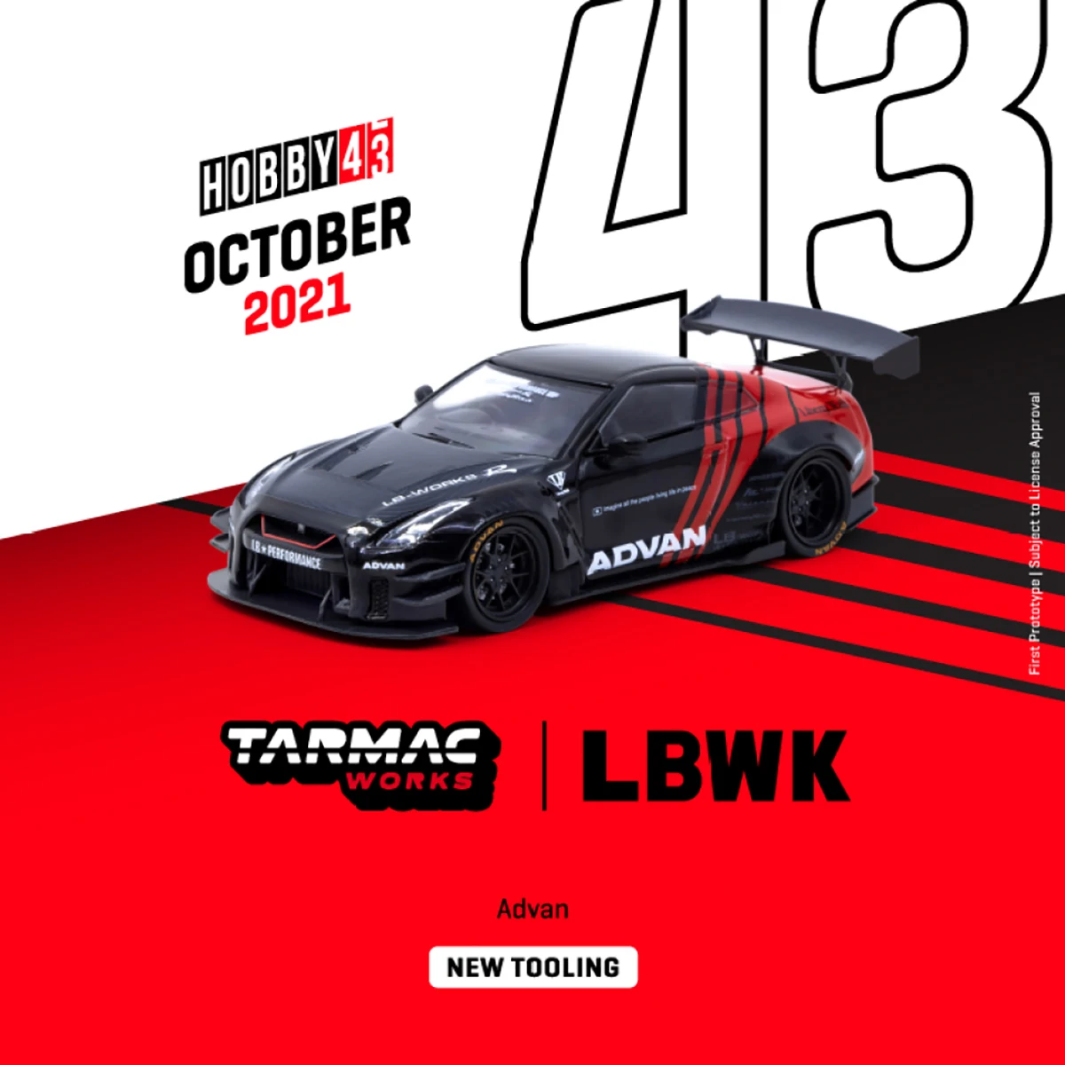 Модель автомобиля TW 1:43 GT-R R35 LB-WORKS Advan коллекция литых под давлением автомобилей
Модель автомобиля TW 1:43 GT-R R35 LB-WORKS Advan коллекция литых под давлением автомобилей