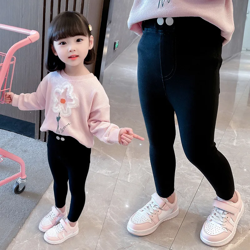 2022 Autumn New Light Luxury Fashion Girls Pants Casual Fashion Kids Slim Pants All-match Boutique Clothing Simple Style
2022 Autumn New Light Luxury Fashion Girls Pants Casual Fashion Kids Slim Pants All-match Boutique Clothing Simple Style