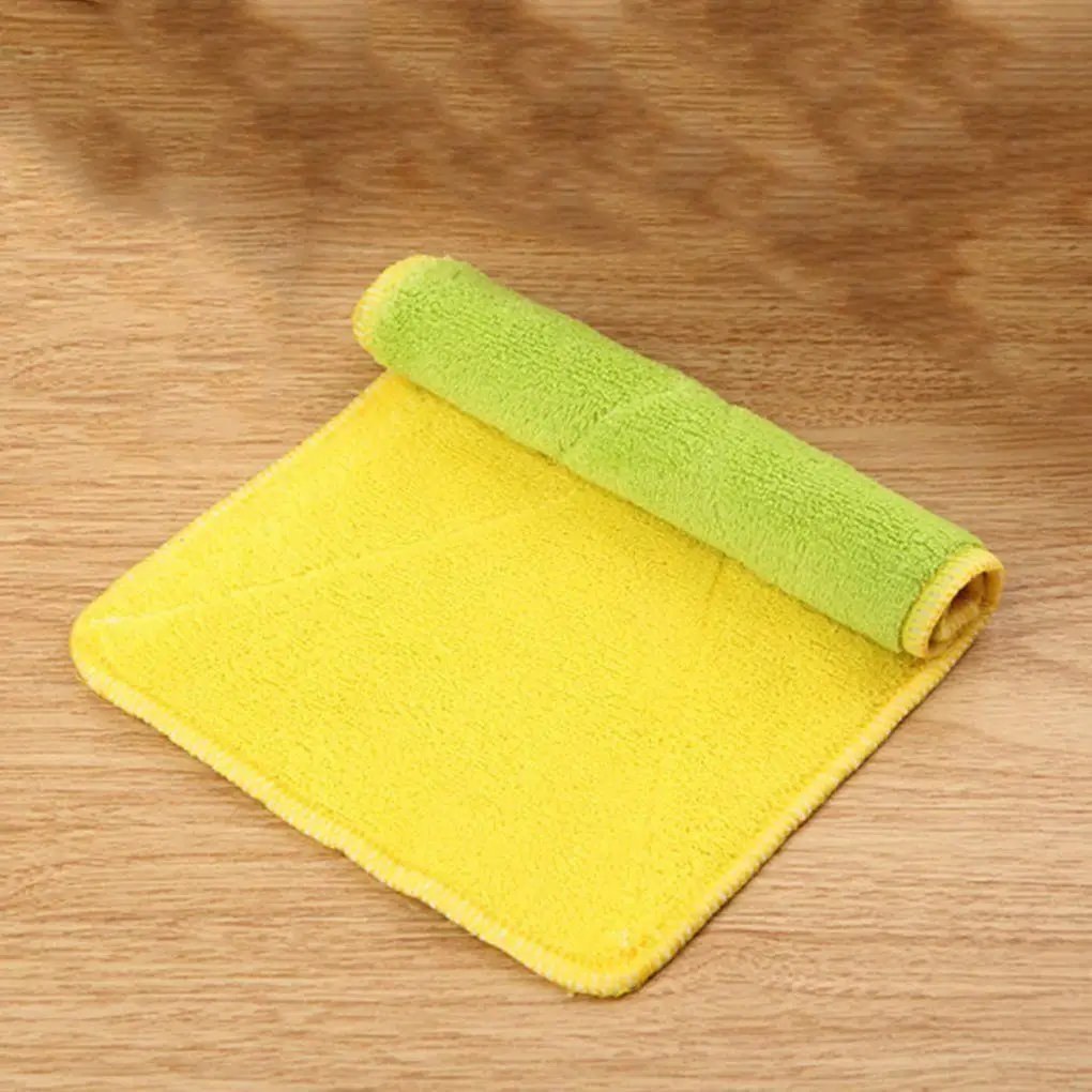 Double-layer Absorbent Kitchen Dish Cloth Microfiber Kitchen Towel Non-Stick Oil Household Cleaning Wiping Towel Kichen Tools
Double-layer Absorbent Kitchen Dish Cloth Microfiber Kitchen Towel Non-Stick Oil Household Cleaning Wiping Towel Kichen Tools