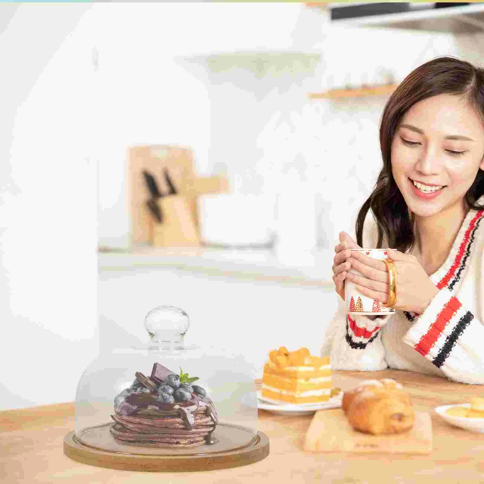 Cake Stand Dome Cover Server Display Tray Wood Plate Dessert Platter Cloche Round Jar Bell Lid Storage Covered Bread Holder
Cake Stand Dome Cover Server Display Tray Wood Plate Dessert Platter Cloche Round Jar Bell Lid Storage Covered Bread Holder