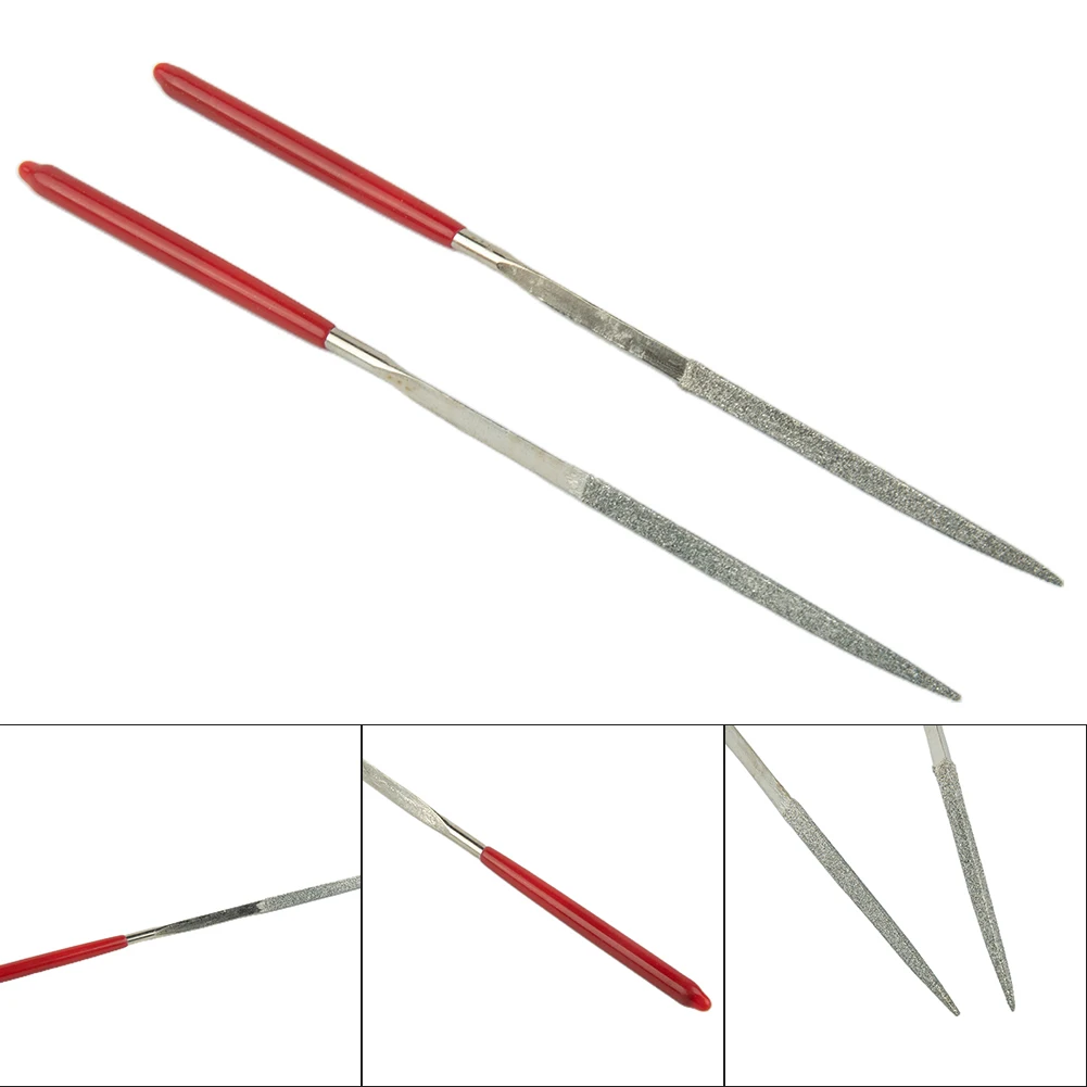2pcs Triangular Diamond Needle File 3x140mm Grinding Polishing Files Set For Steel Stone Metal Wood Hand Tools
2pcs Triangular Diamond Needle File 3x140mm Grinding Polishing Files Set For Steel Stone Metal Wood Hand Tools