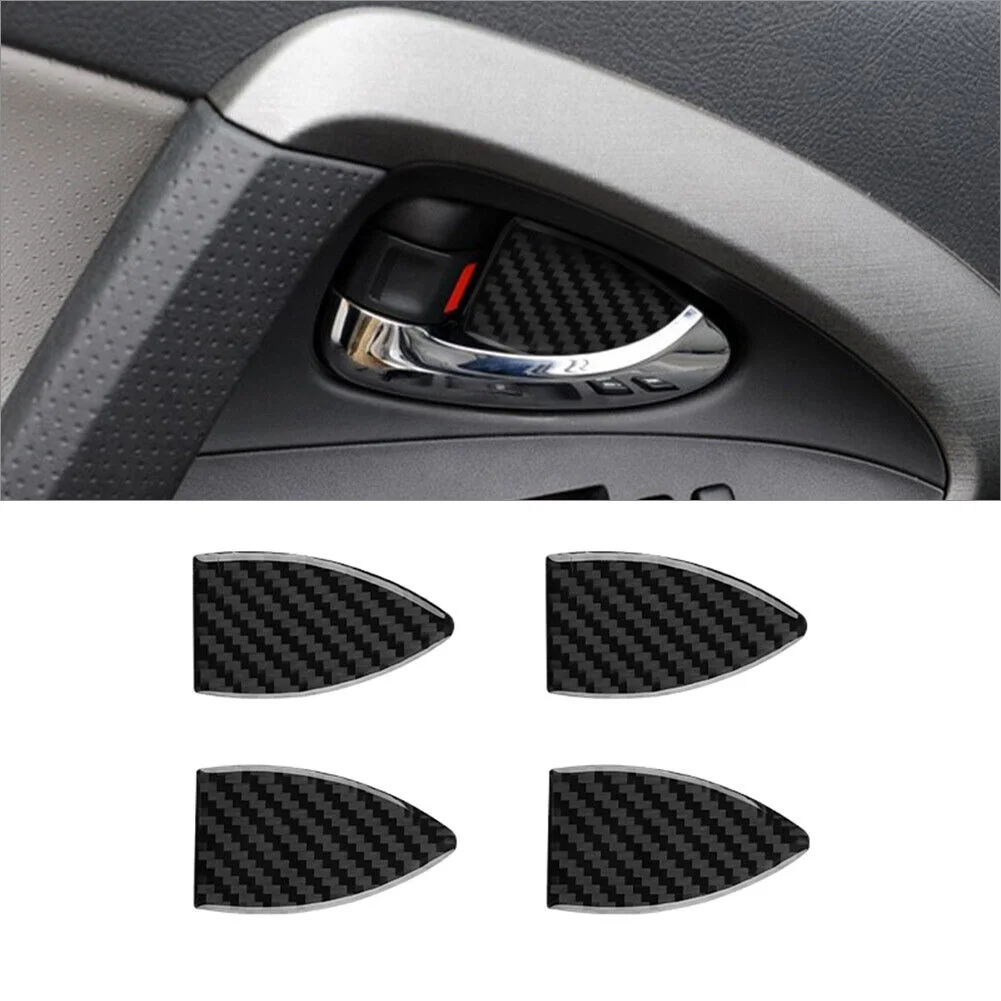 4Pcs Carbon Fiber Interior Door Handle Bowl Cover Trim For Toyota For RAV4 2006-2012 Car Stickers Accessories
4Pcs Carbon Fiber Interior Door Handle Bowl Cover Trim For Toyota For RAV4 2006-2012 Car Stickers Accessories