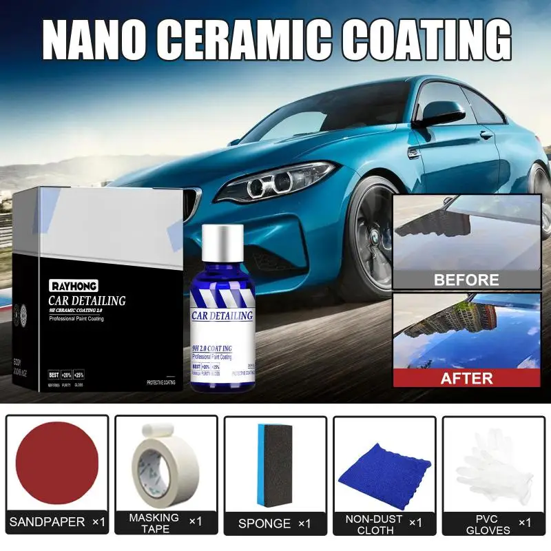 Car Styling Ceramic Refurbished Paint Super Hydrophobic Ceramic Paint Automotive Ceramic Nano-Coated Waterproof And Dustproof
Car Styling Ceramic Refurbished Paint Super Hydrophobic Ceramic Paint Automotive Ceramic Nano-Coated Waterproof And Dustproof