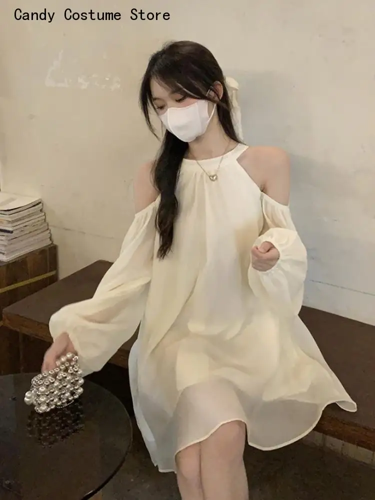Mini Party Dresses Sexy Loose Woman Dress Vestidos De Mujer O-neck Off Shoulder Hollow Out Temperament Robe Femme
Mini Party Dresses Sexy Loose Woman Dress Vestidos De Mujer O-neck Off Shoulder Hollow Out Temperament Robe Femme