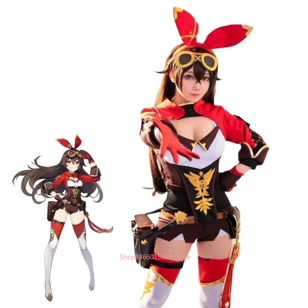 Anime Game Genshin Impact Amber Cosplay Costume Top Pant Uniform Outfits Halloween Christmas Carnival Party Adult Women Gifts
Anime Game Genshin Impact Amber Cosplay Costume Top Pant Uniform Outfits Halloween Christmas Carnival Party Adult Women Gifts
