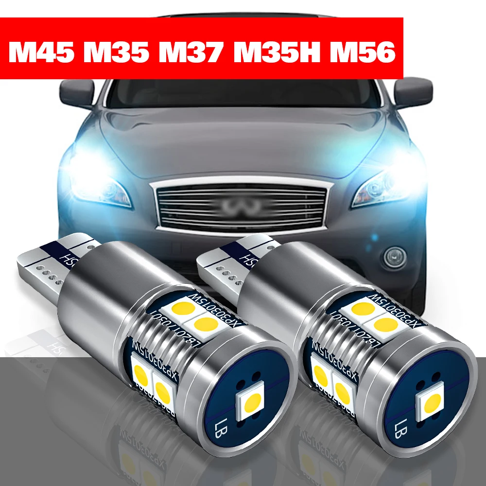 For Infiniti M45 M35 M37 M35H M56 2003-2013 Accessories 2pcs LED Parking Light Clearance Lamp 2006 2007 2008 2009 2010 2011 2012
For Infiniti M45 M35 M37 M35H M56 2003-2013 Accessories 2pcs LED Parking Light Clearance Lamp 2006 2007 2008 2009 2010 2011 2012