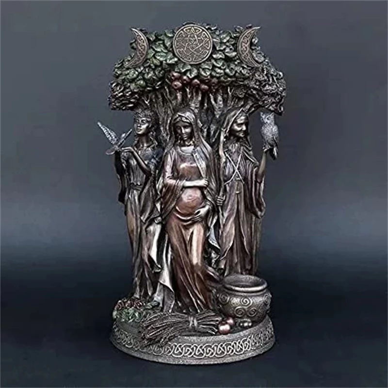 Resin Art Greek Goddess Statue Figurine Ancient Greek Religious Hecate Goddess Sculpture Home Decor Ornament Miniatures Craft
Resin Art Greek Goddess Statue Figurine Ancient Greek Religious Hecate Goddess Sculpture Home Decor Ornament Miniatures Craft