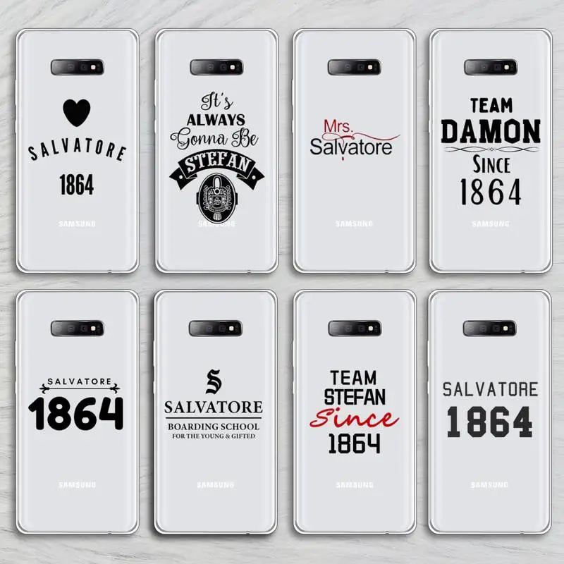 the Vampire Diaries salvatore 1864 Phone Case Transparent For Samsung Galaxy A S 22 52 20 21 71 10 51 50 12 40 fe ultra plus
the Vampire Diaries salvatore 1864 Phone Case Transparent For Samsung Galaxy A S 22 52 20 21 71 10 51 50 12 40 fe ultra plus