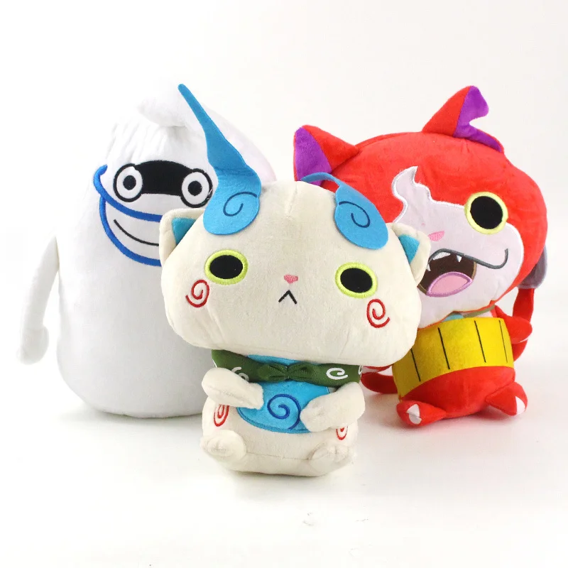 Yo-Kai 22-30cm Yokai Youkai Watch Plush Peluche Jibanyan Komasan Whisper Anime Animals Cat Sheep Pet Toys Kids Gifts Brinquedos
Yo-Kai 22-30cm Yokai Youkai Watch Plush Peluche Jibanyan Komasan Whisper Anime Animals Cat Sheep Pet Toys Kids Gifts Brinquedos